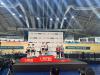 Women's B Pursuit medal ceremony
